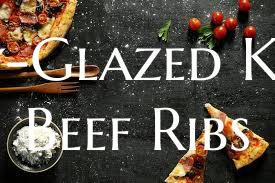 Honey-Glazed Korean Beef Rib...
