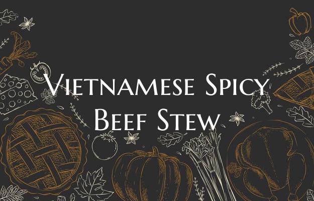 Vietnamese Spicy Beef Stew